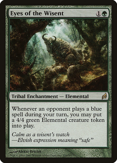 Eyes of the Wisent highlighted card art