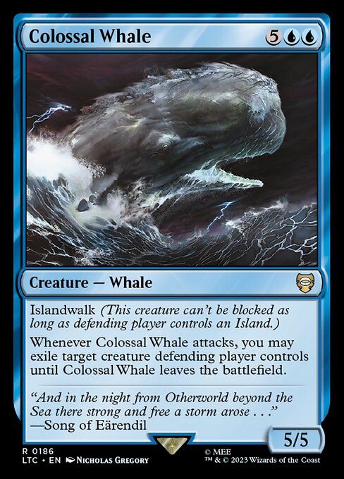 Colossal Whale highlighted card art