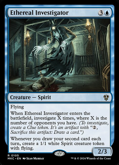 Ethereal Investigator from Murders at Karlov Manor Commander