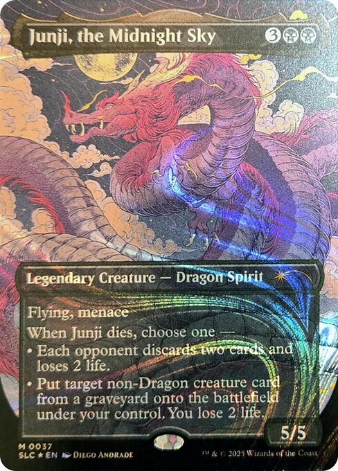 Junji, the Midnight Sky from Secret Lair Countdown
