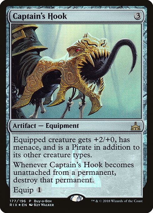 Captain's Hook from Rivals of Ixalan Promos