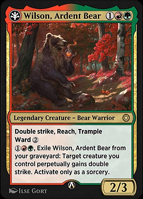 Wilson, Ardent Bear highlighted card art