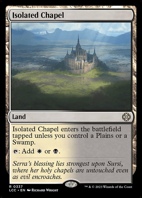Isolated Chapel from The Lost Caverns of Ixalan Commander