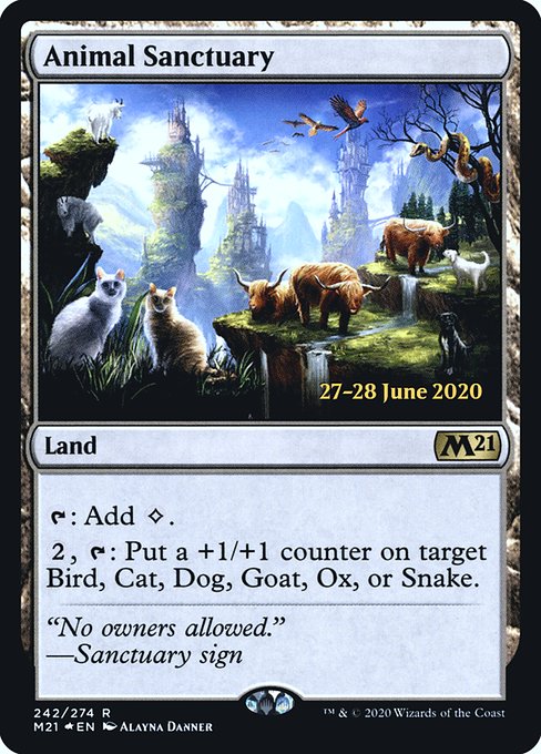 Animal Sanctuary from Core Set 2021 Promos