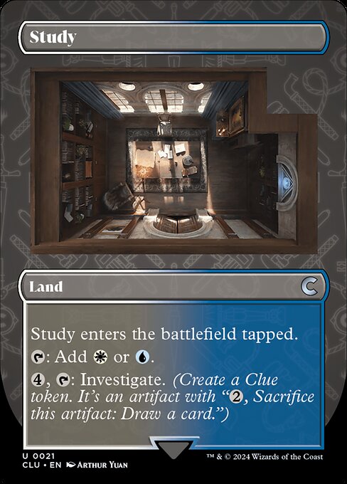 Study highlighted card art