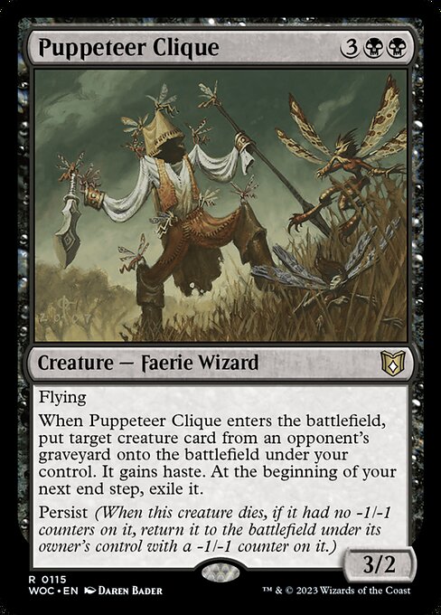 Puppeteer Clique highlighted card art