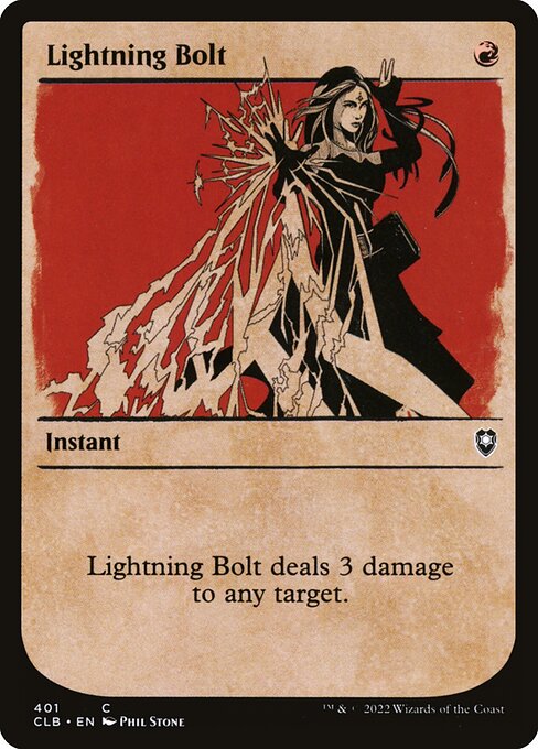 Lightning Bolt from Commander Legends: Battle for Baldur's Gate