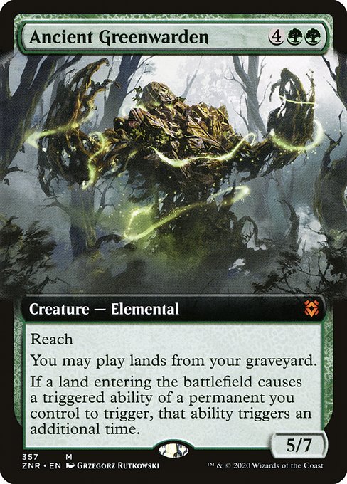 Ancient Greenwarden from Zendikar Rising