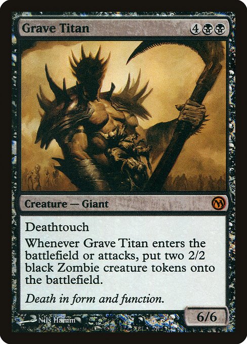 Grave Titan from Duels of the Planeswalkers 2012 Promos