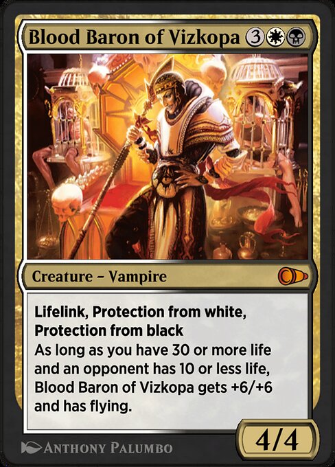 Blood Baron of Vizkopa highlighted card art