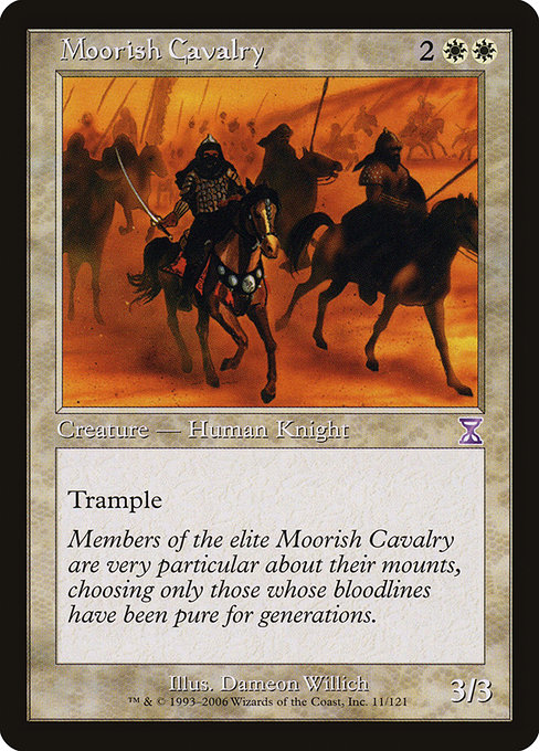 Moorish Cavalry highlighted card art