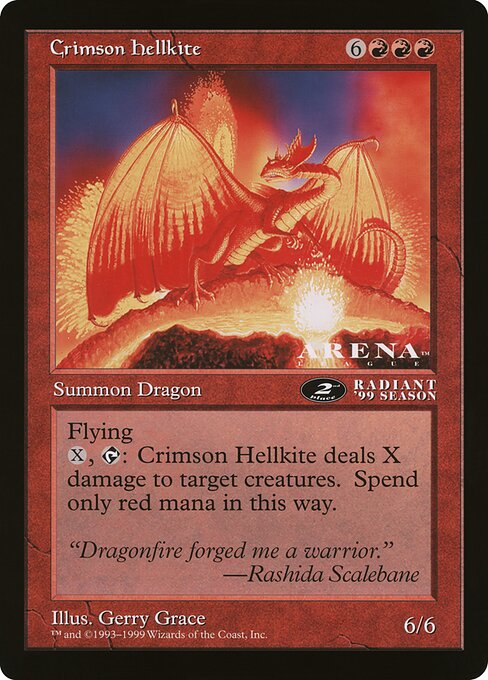 Crimson Hellkite from Oversized League Prizes