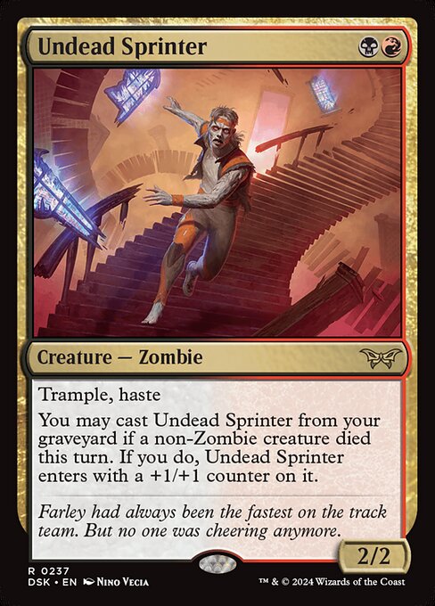 Undead Sprinter from Duskmourn: House of Horror