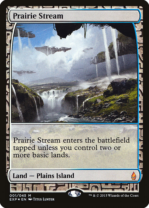 Prairie Stream from Zendikar Expeditions