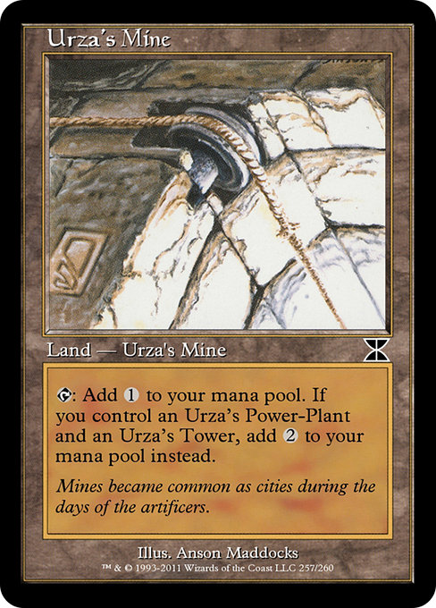 Urza's Mine from Masters Edition IV