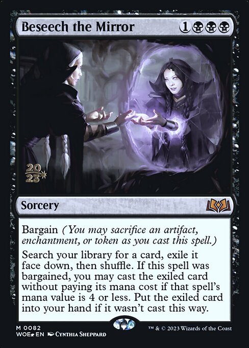 Beseech the Mirror from Wilds of Eldraine Promos