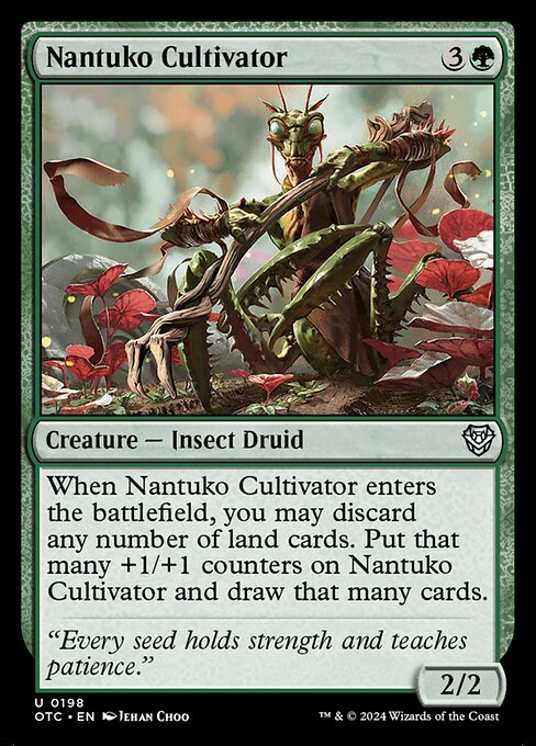 Nantuko Cultivator highlighted card art