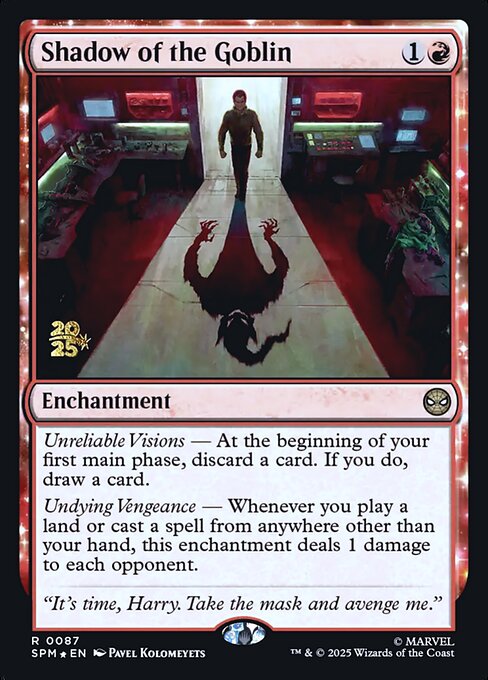 Shadow of the Goblin from Marvel's Spider-Man Promos