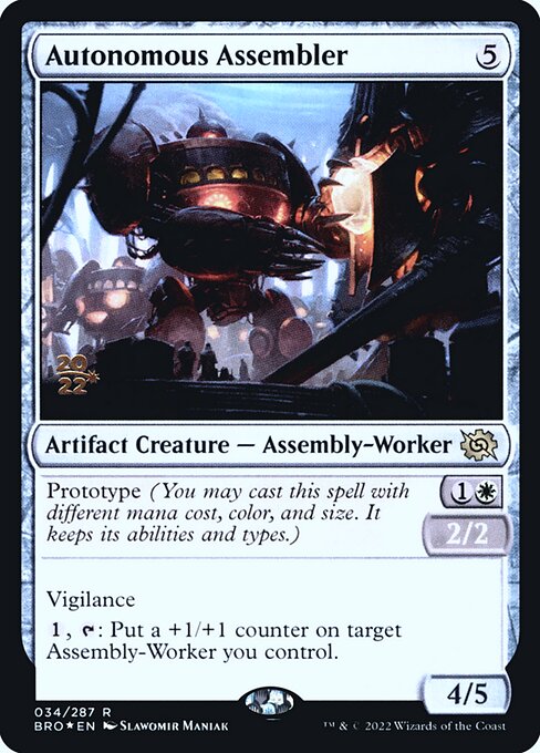 Autonomous Assembler from The Brothers' War Promos