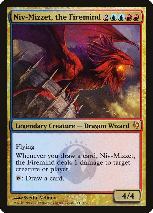 Niv-Mizzet, the Firemind from Duel Decks: Izzet vs. Golgari