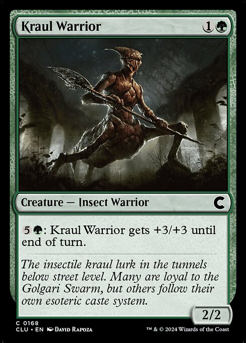 Kraul Warrior highlighted card art
