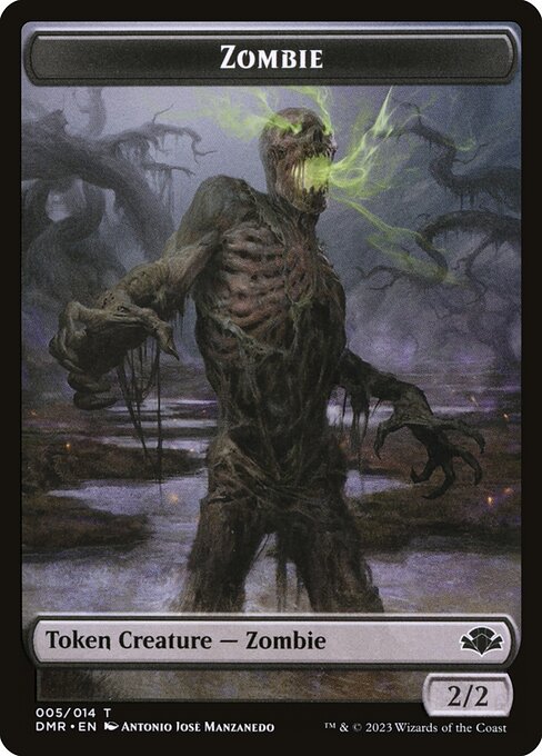 Zombie from Dominaria Remastered Tokens