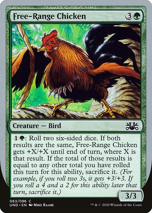 Free-Range Chicken highlighted card art