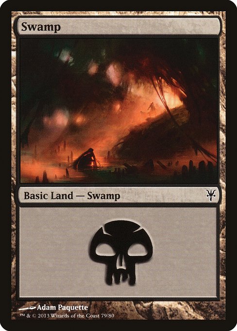 Swamp from Duel Decks: Sorin vs. Tibalt