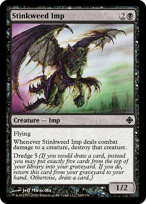 Stinkweed Imp from Magic Online Theme Decks