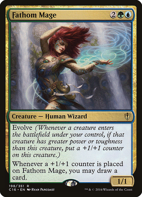 Fathom Mage from Commander 2016