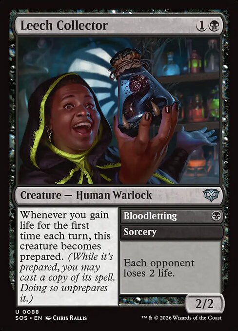 Leech Collector // Bloodletting from Secrets of Strixhaven