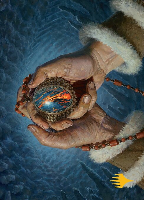 Mox Jasper // Mox Jasper from Tarkir: Dragonstorm Art Series