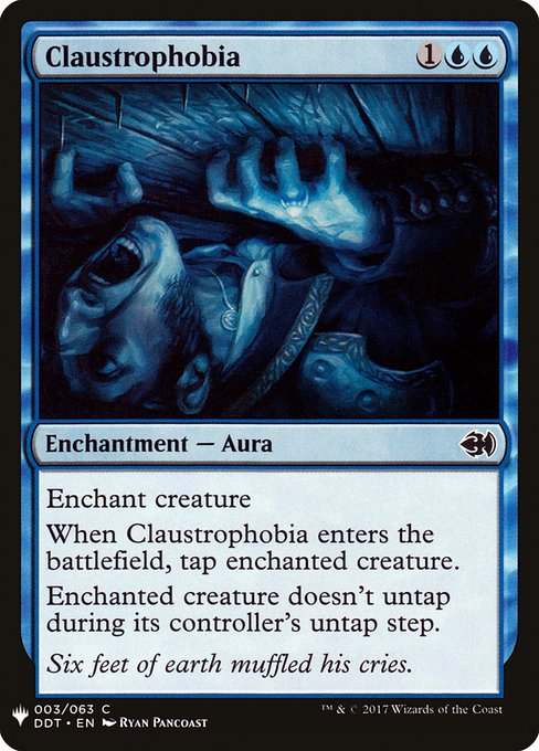 Claustrophobia from The List