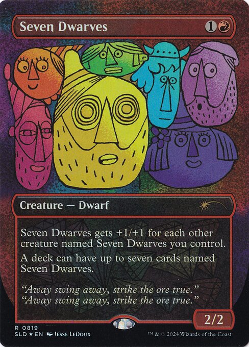Seven Dwarves from Secret Lair Drop