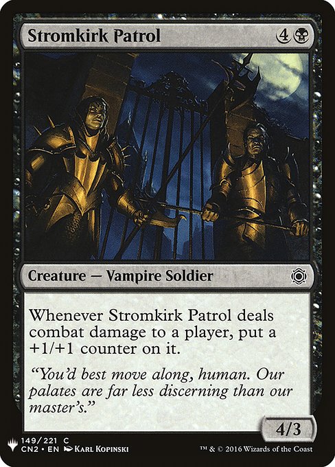 Stromkirk Patrol highlighted card art
