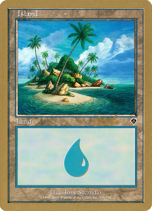 Island from World Championship Decks 2002