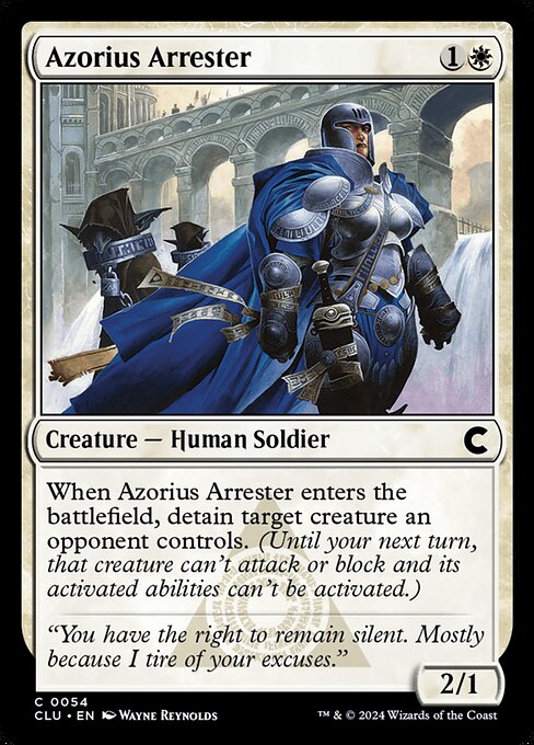 Azorius Arrester highlighted card art
