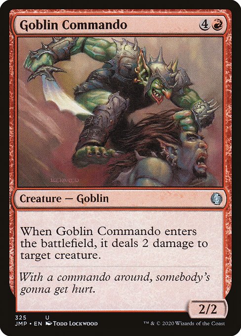 Goblin Commando highlighted card art