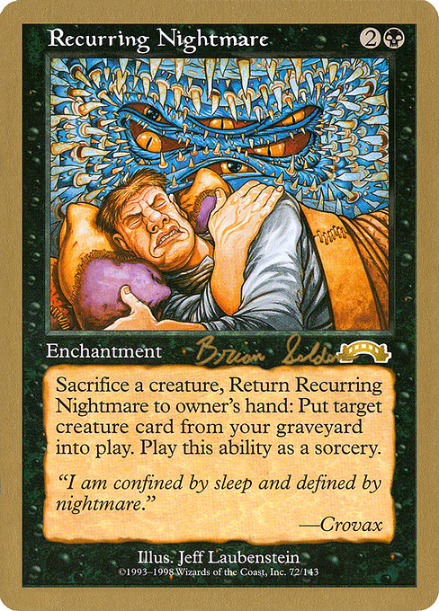 Recurring Nightmare from World Championship Decks 1998