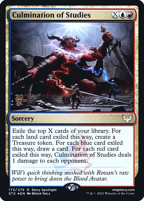 Culmination of Studies from Strixhaven: School of Mages Promos