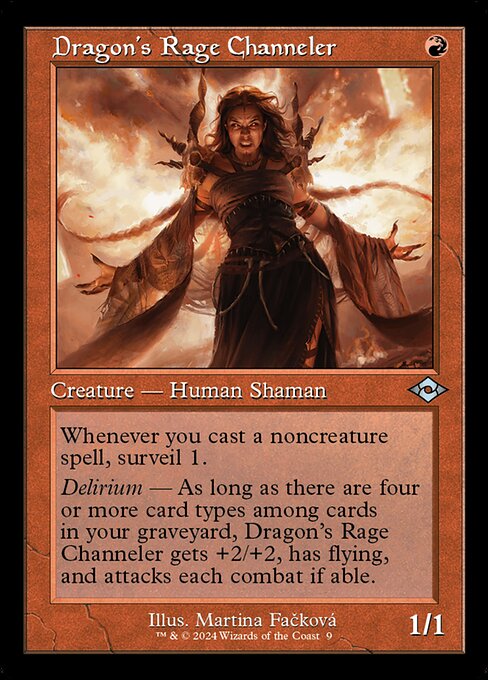 Dragon's Rage Channeler from Modern Horizons 2 Timeshifts