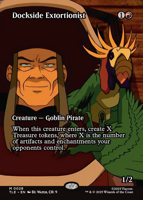 Dockside Extortionist highlighted card art