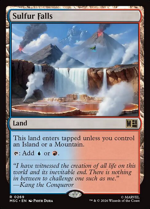 Sulfur Falls from Marvel Super Heroes Commander