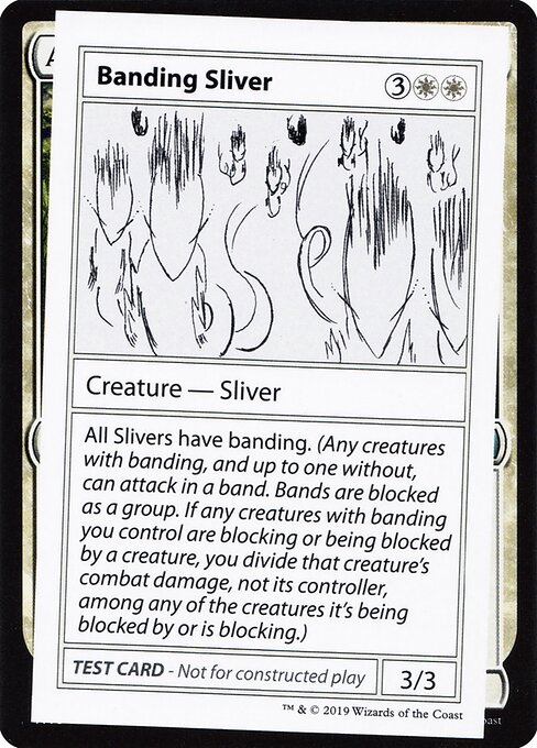 Banding Sliver highlighted card art
