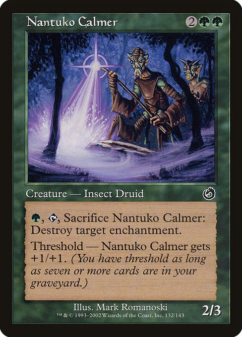 Nantuko Calmer highlighted card art