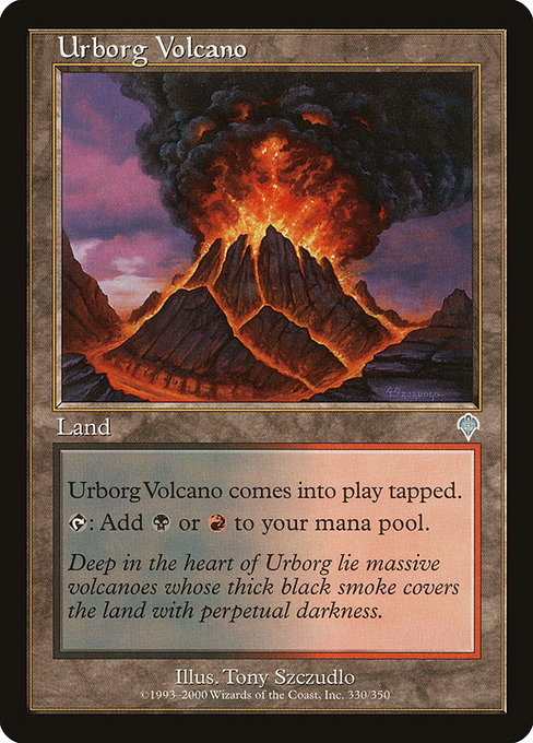 Urborg Volcano from Invasion