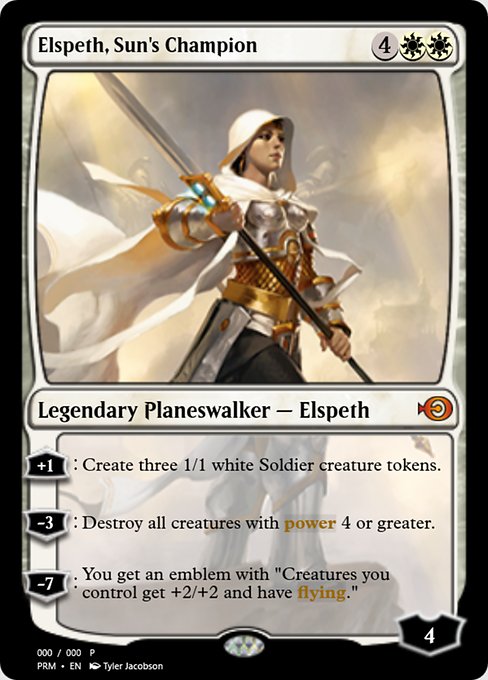 Elspeth, Sun's Champion from Magic Online Promos