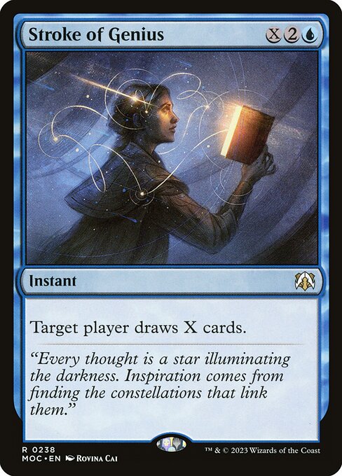 Stroke of Genius from March of the Machine Commander