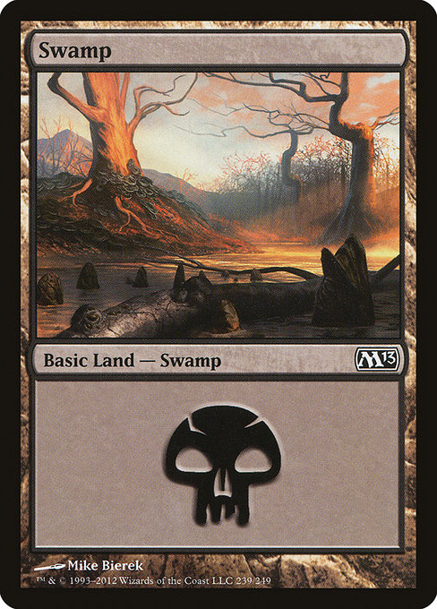 Swamp from Magic 2013