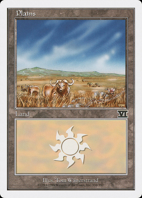 Plains from Classic Sixth Edition